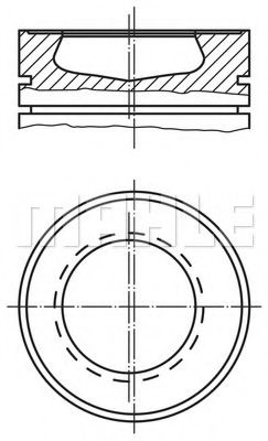 MAHLE ORIGINAL 043 67 10