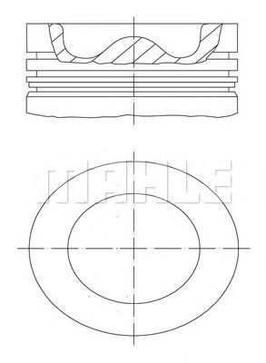 MAHLE ORIGINAL 037 PI 00106 000