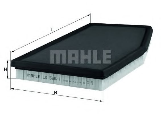 MAHLE ORIGINAL LX 566/1