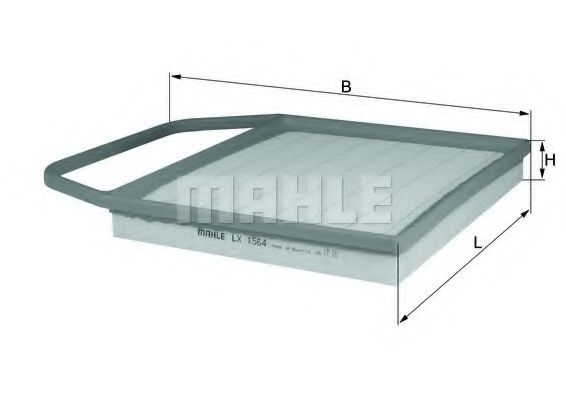 MAHLE ORIGINAL LX 1564