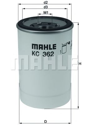 MAHLE ORIGINAL KC 362D MAHLE ORIGINAL KC 362D