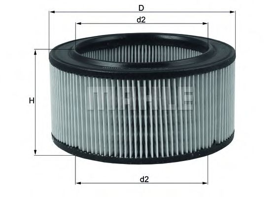 MAHLE ORIGINAL LX 260