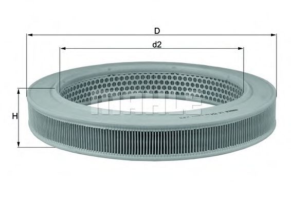 MAHLE ORIGINAL LX 754