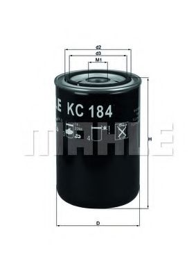 MAHLE ORIGINAL KC 184