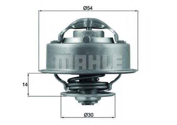 MAHLE ORIGINAL TX 124 87D