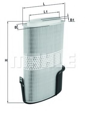 MAHLE ORIGINAL LX 1009/6
