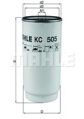 MAHLE ORIGINAL KC 505D