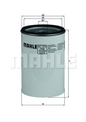 MAHLE ORIGINAL KC 374D