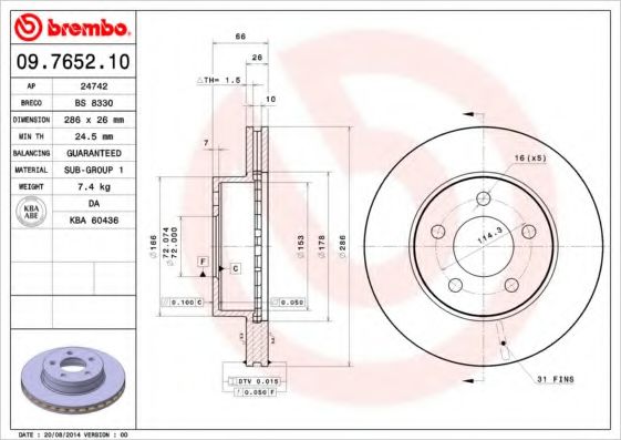 BRECO BS 8330