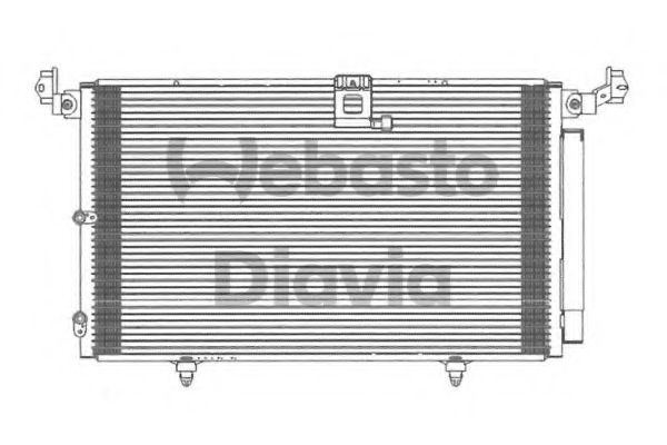 Конденсатор, кондиционер WEBASTO 82D0225609A Конденсатор, кондиционер WEBASTO 82D0225609A