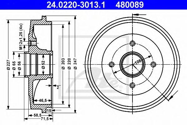 ATE 24.0220-3013.1