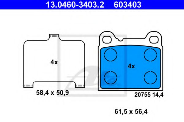 ATE 13.0460-3403.2