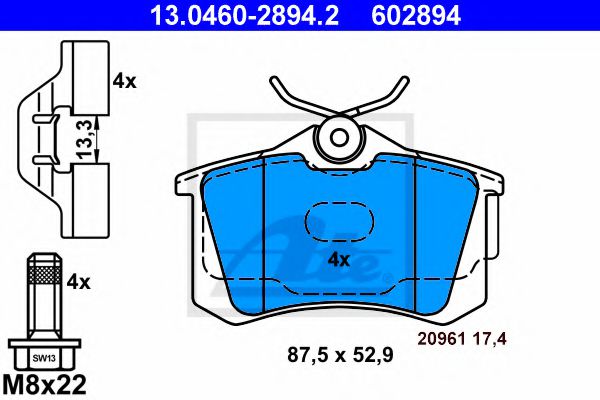 ATE 13.0460-2894.2