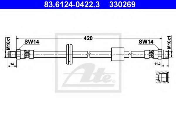 ATE 83.6124-0422.3