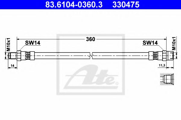 ATE 83.6104-0360.3