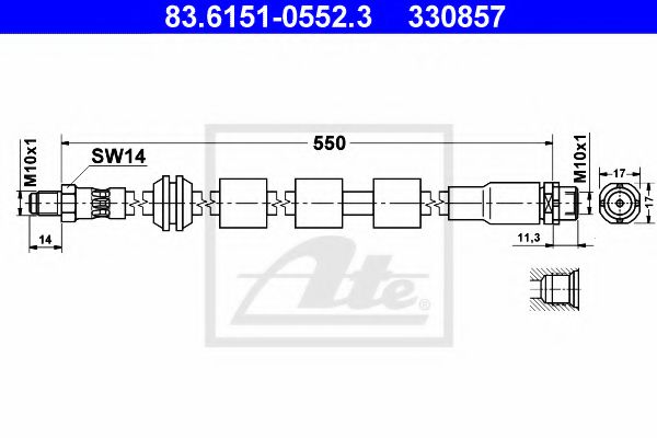 ATE 83.6151-0552.3