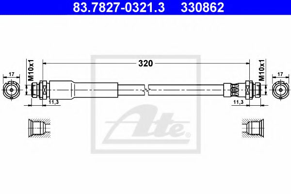 ATE 83.7827-0321.3