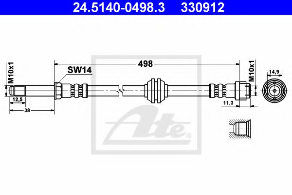 ATE 24.5140-0498.3