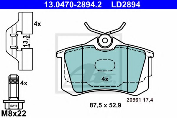 ATE 13.0470-2894.2