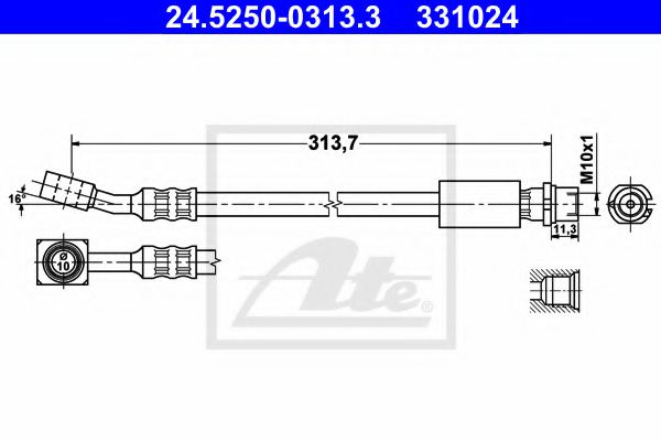 ATE 24.5250-0313.3