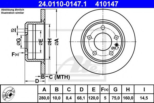 ATE 24.0110-0147.1