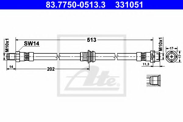 ATE 83.7750-0513.3