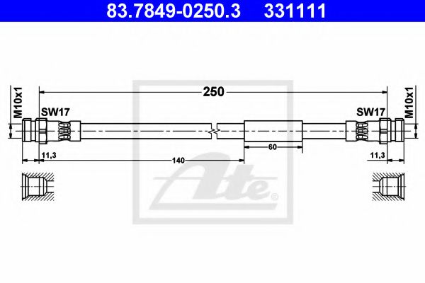 ATE 83.7849-0250.3