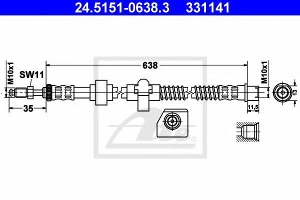 ATE 24.5151-0638.3