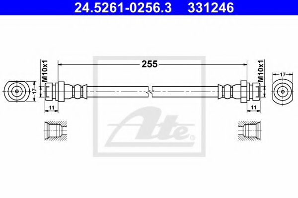 ATE 24.5261-0256.3