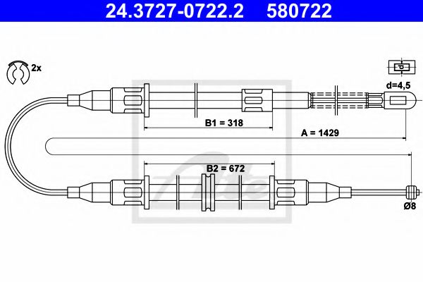 ATE 24.3727-0722.2