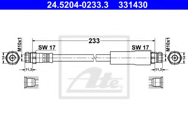 ATE 24.5204-0233.3