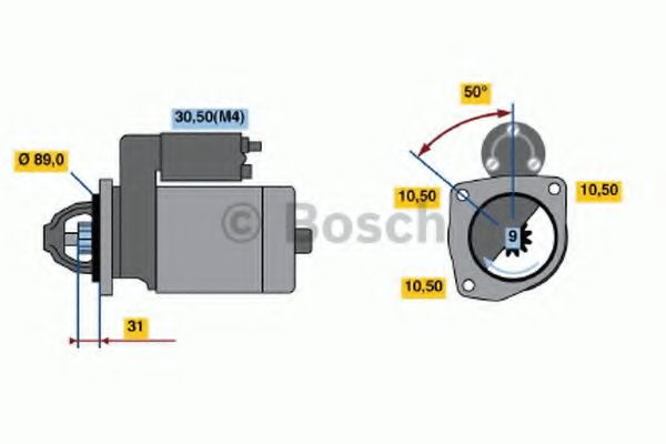 BOSCH 0 001 368 001