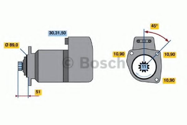 BOSCH 0 001 417 035