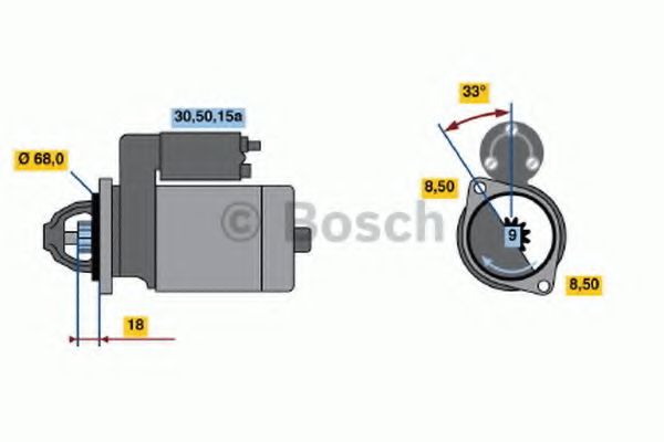 BOSCH 0 986 010 040