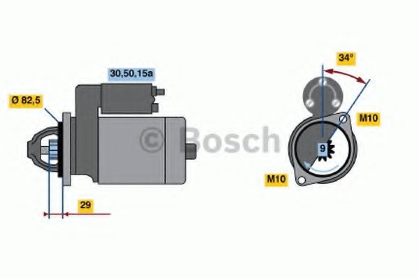 BOSCH 0 986 010 890