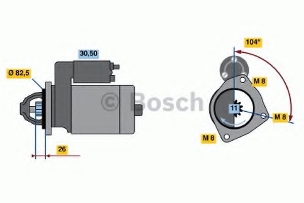 BOSCH 0 986 011 910