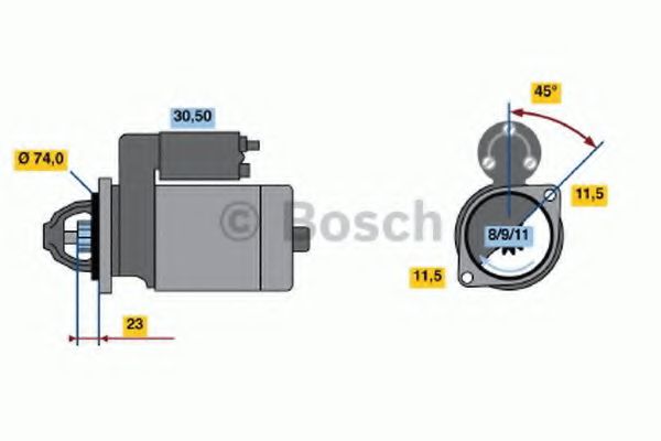 BOSCH 0 986 012 831