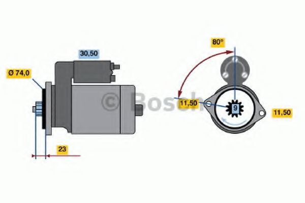 BOSCH 0 986 014 391