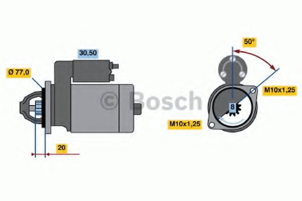 BOSCH 0 986 016 001