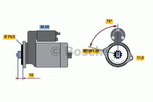 BOSCH 0 986 016 421