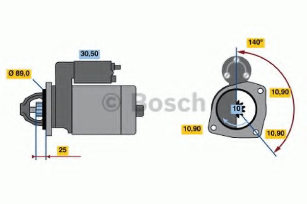 BOSCH 0 986 017 880