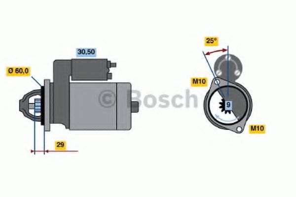 BOSCH 0 986 017 890