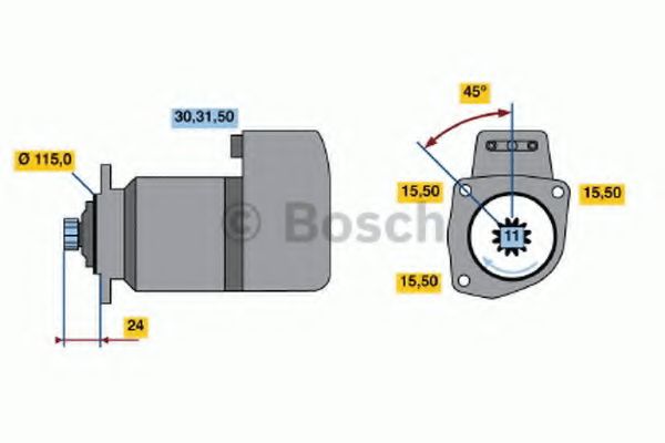 BOSCH 0 986 018 810