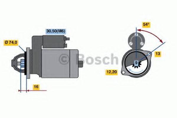 BOSCH 0 986 018 830