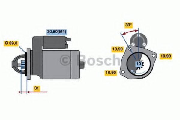 BOSCH 0 986 020 070