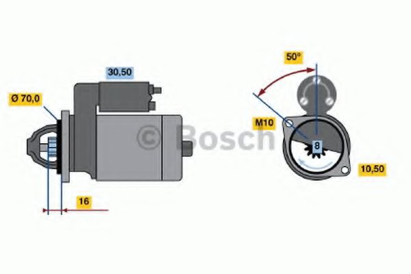BOSCH 0 986 020 701
