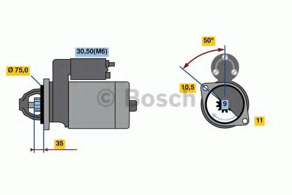 BOSCH 0 986 023 640 BOSCH 0 986 023 640