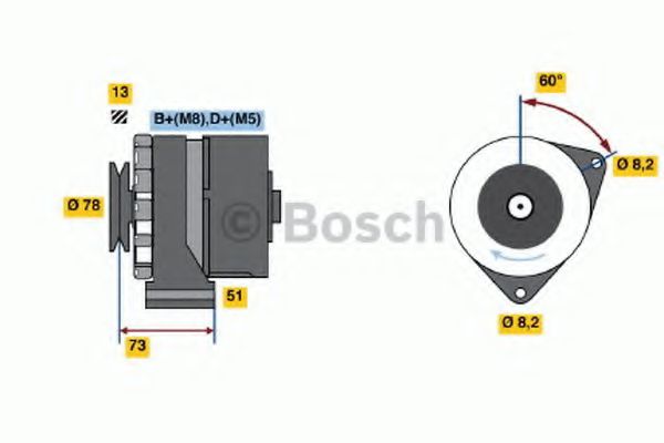 BOSCH 0 986 030 670