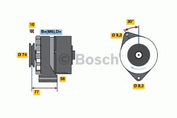 BOSCH 0 986 030 690