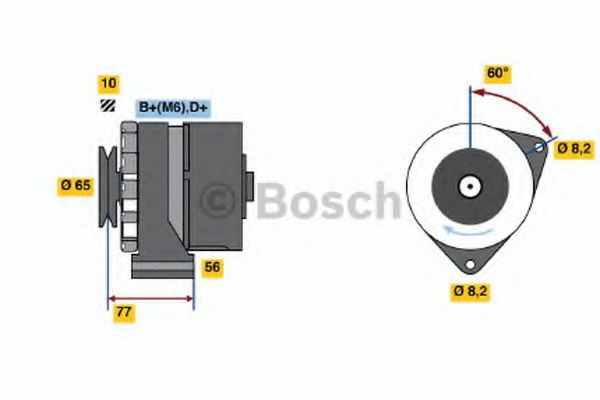 BOSCH 0 986 030 850